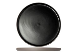 1350 Black Assiette D28xH2cm